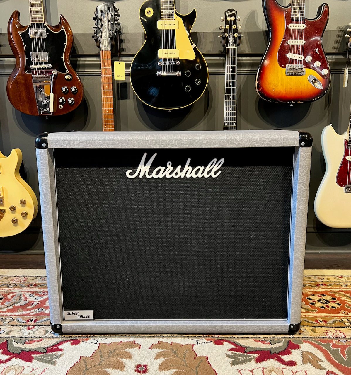 Marshall Silver Jubilee 2525H Head & 2x12 Silver Tolex