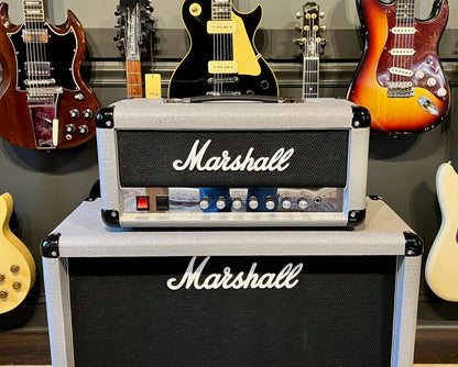 Marshall Silver Jubilee 2525H Head & 2x12 Silver Tolex