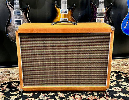 Amplified Nation Steel String Singer 100 Watt Head & 2x12 Cabinet Golden Brown Suede/Oxblood Grill