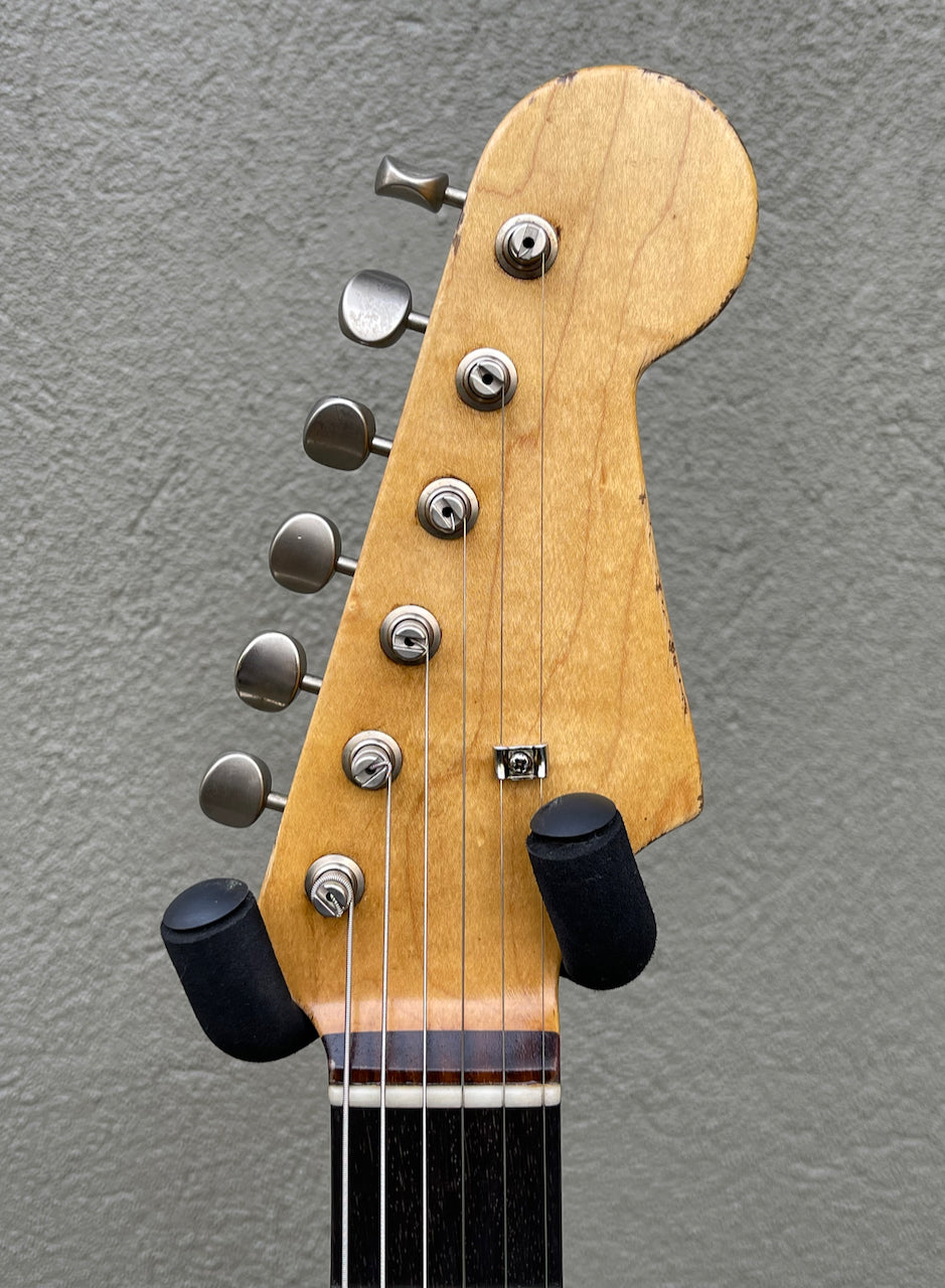 2021 Nacho Contour Body Sunburst Tortoise pickguard #2266