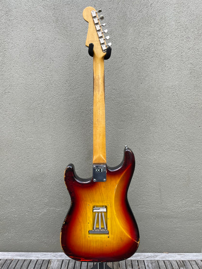 2021 Nacho Contour Body Sunburst Tortoise pickguard #2266