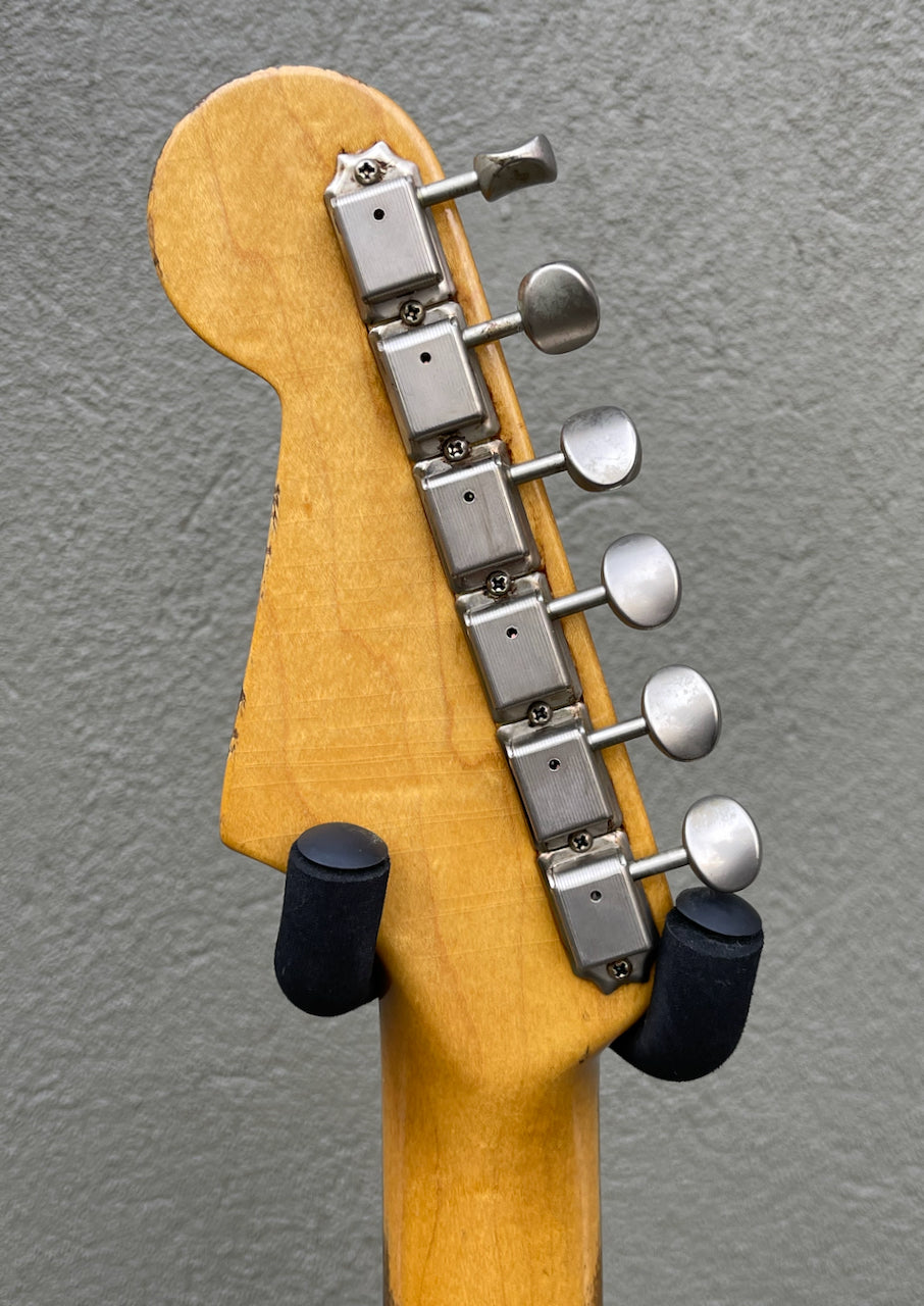2021 Nacho Contour Body Sunburst Tortoise pickguard #2266