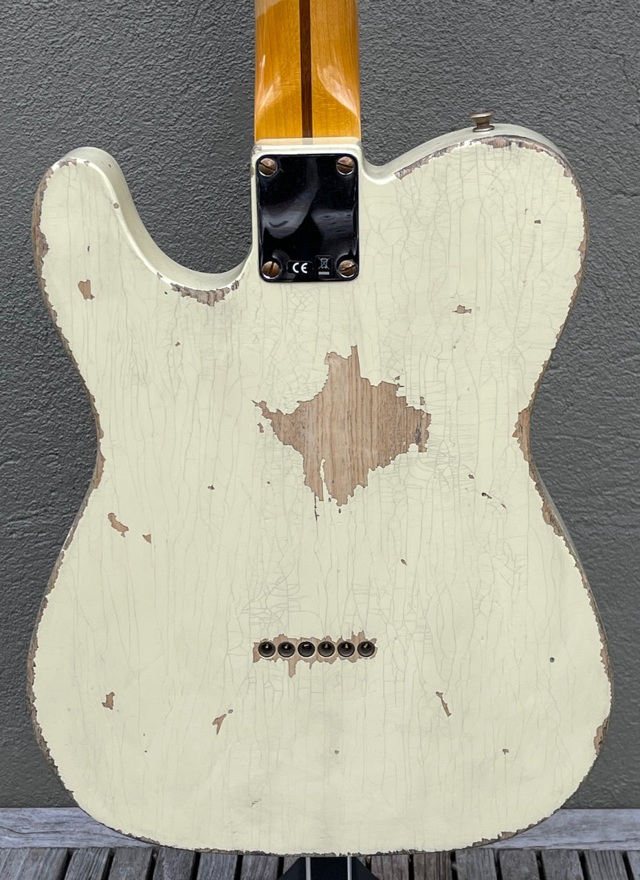 2021 Fender Custom Shop 1952 Telecaster Heavy Relic Vintage White Blonde