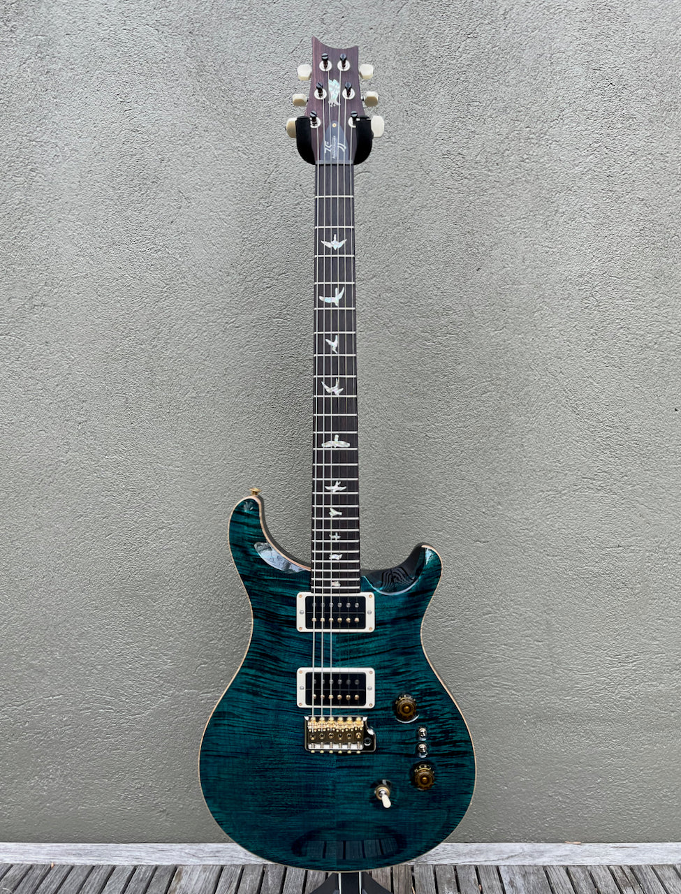 Paul Reed Smith PRS Custom 24 35th Anniversary 10 Top Faded Whale Blue