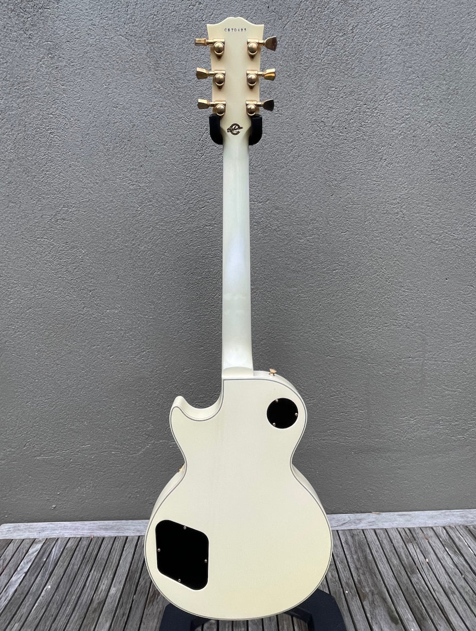 2007 Gibson Custom Shop Les Paul Custom Alpine White