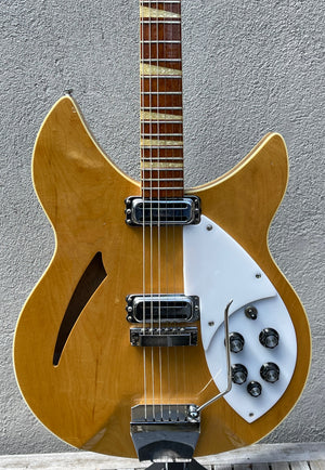 1967 Rickenbacker 365 Double Bound Maple Glo OHSC