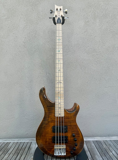 2020 Paul Reed Smith PRS Grainger 4 String Bass Yellow Tiger