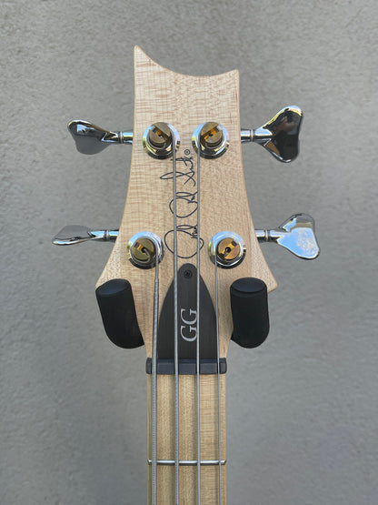 2020 Paul Reed Smith PRS Grainger 4 String Bass Yellow Tiger