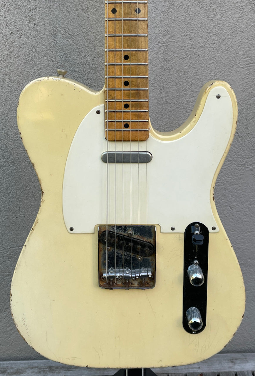2019 Danocaster Single Cut Nicotine Blonde Peter Florance Voodoo TE-60 Pickups