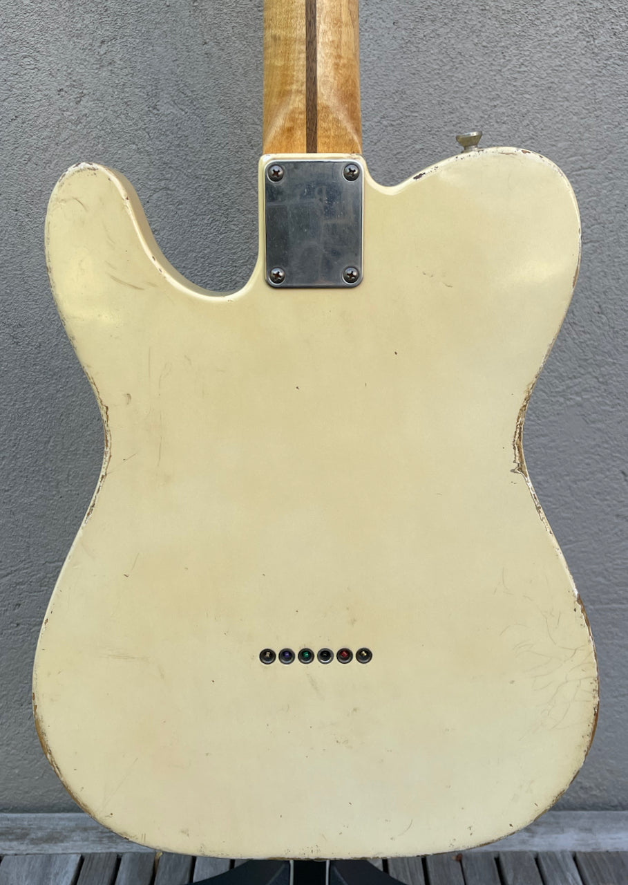 2019 Danocaster Single Cut Nicotine Blonde Peter Florance Voodoo TE-60 Pickups