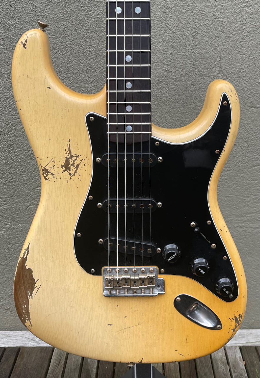 2021 Fender Custom Shop Carlos Lopez Empire 1967 Stratocaster Aged Olympic White