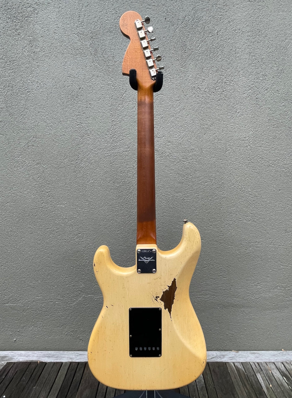 2021 Fender Custom Shop Carlos Lopez Empire 1967 Stratocaster Aged Olympic White