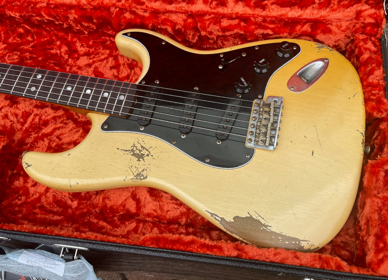 2021 Fender Custom Shop Carlos Lopez Empire 1967 Stratocaster Aged Olympic White