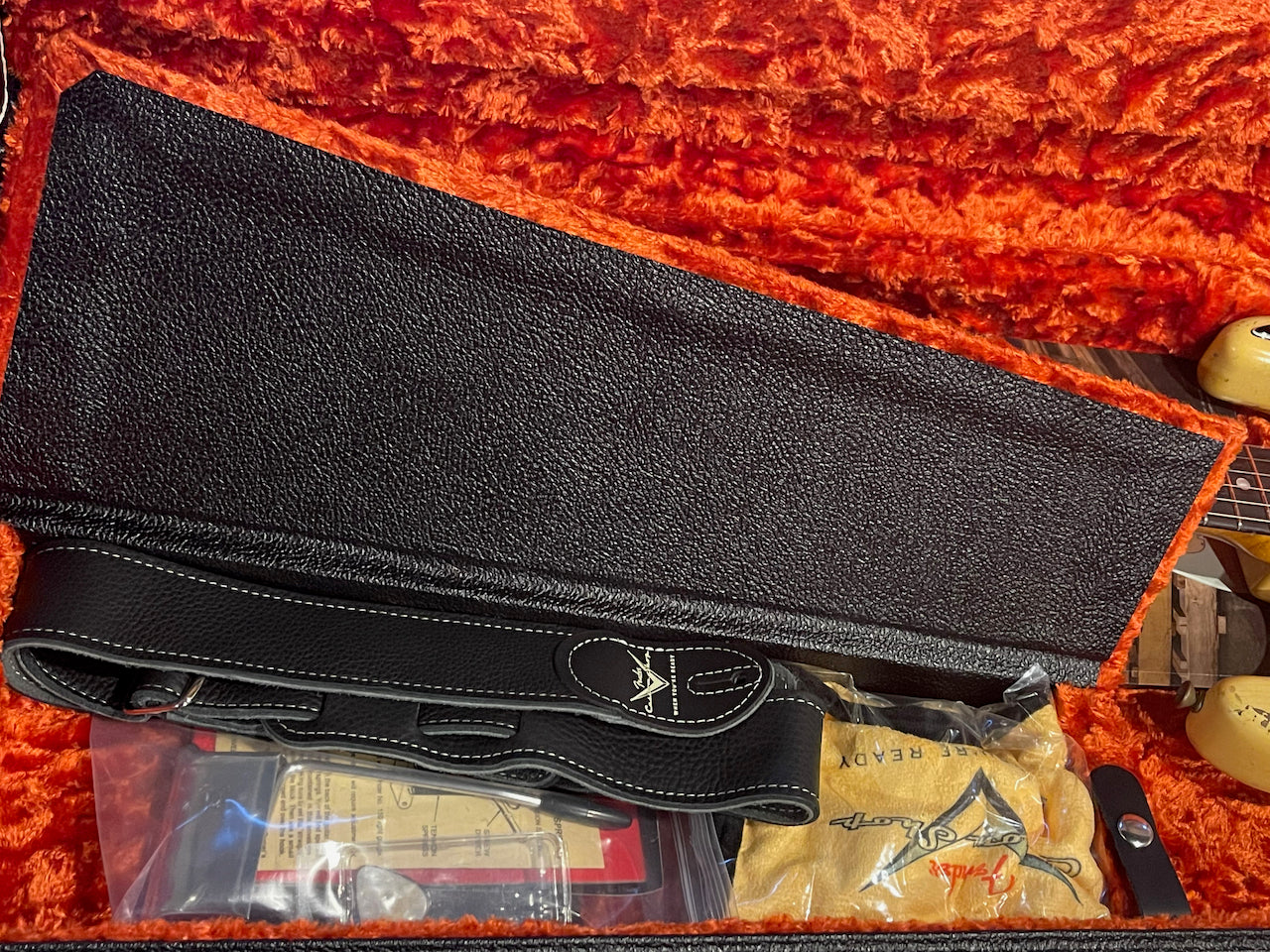 2021 Fender Custom Shop Carlos Lopez Empire 1967 Stratocaster Aged Olympic White