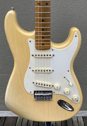 2021 Danocaster Double Cut Hardtail Blonde