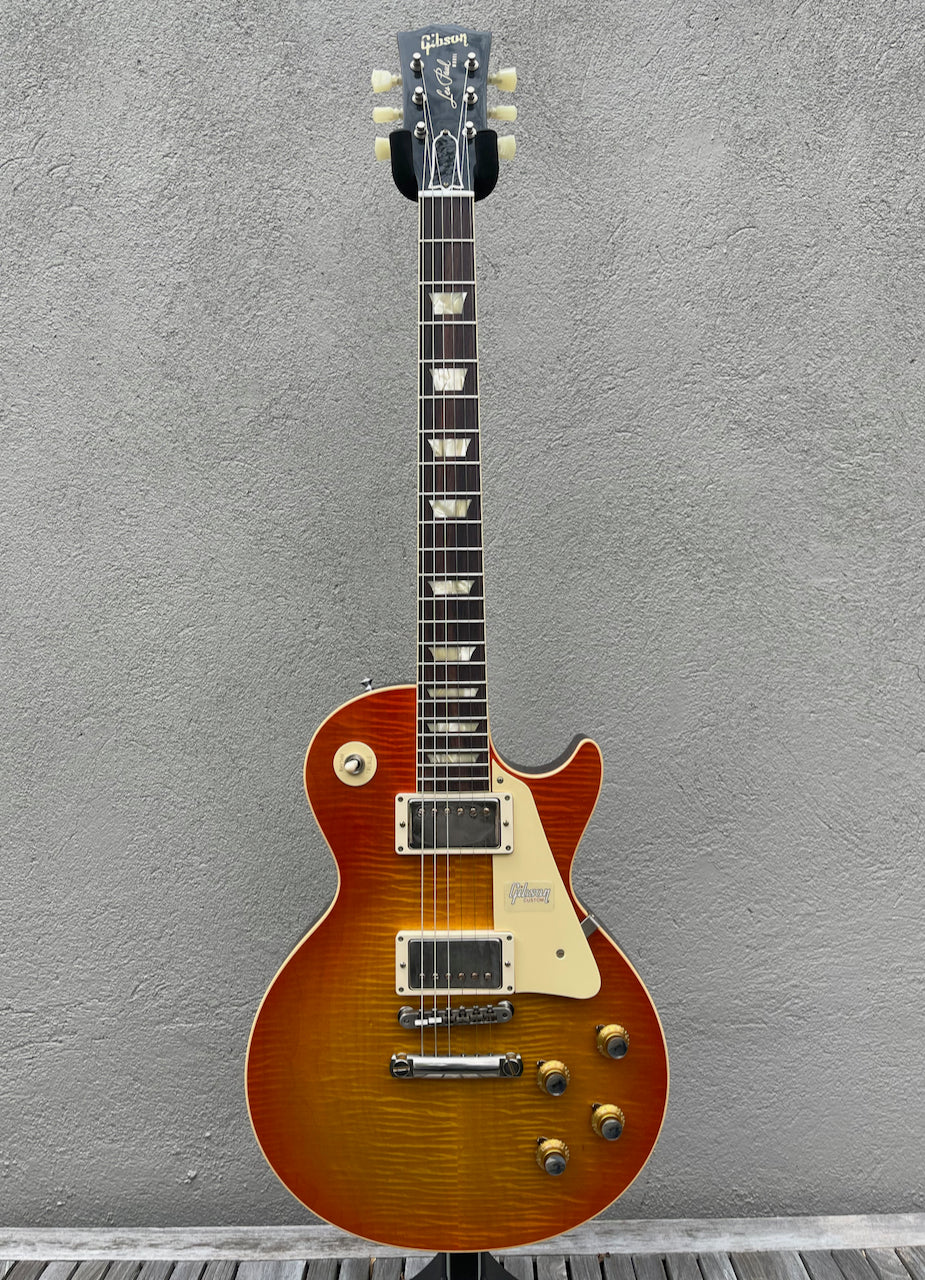 2020 Gibson 60th Anniversary Les Paul V2 1960 R0 Reissue Orange Lemon Fade