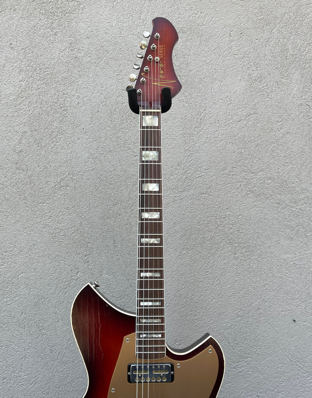 2020 Novo Guitars Serus T Tobacco Burst, Binding, Blocks & Lollars
