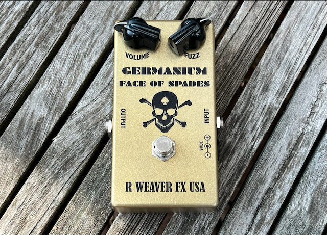 R Weaver FX - Face of Spades Germanium Fuzz – Watchtower Guitars