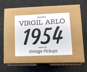 Virgil Arlo Model 1954 Strat Pickups - Black or Tan Covers, Vintage Tone