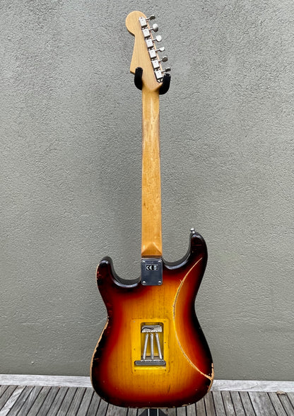 2021 Nacho Contour Body Sunburst Tortoise pickguard #2265
