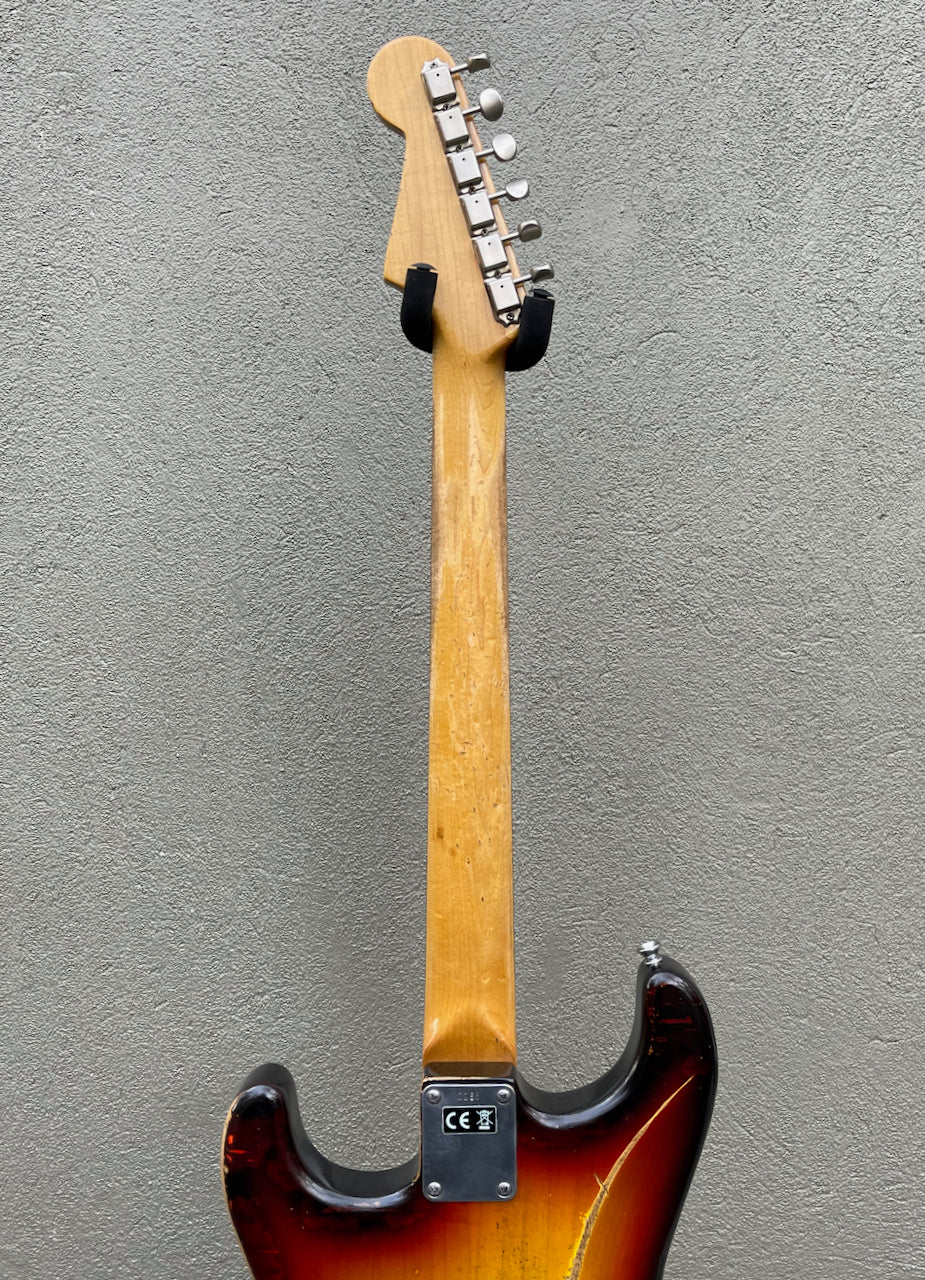2021 Nacho Contour Body Sunburst Tortoise pickguard #2265