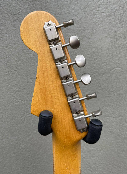 2021 Nacho Contour Body Sunburst Tortoise pickguard #2265