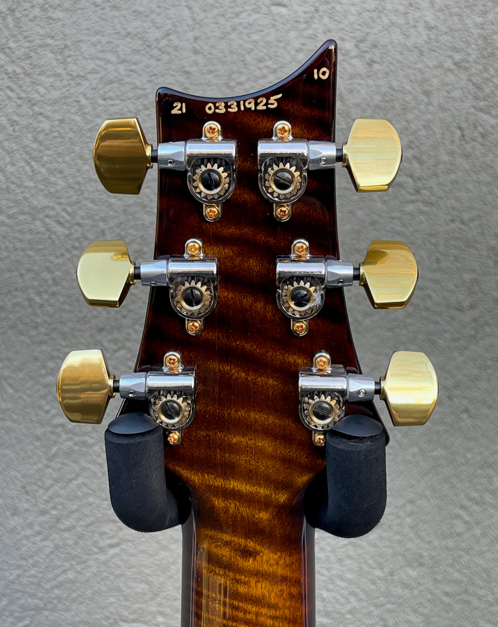 Paul Reed Smith PRS Custom 24 10 Top Quilt Black Gold Wrap Flamed Maple Neck/Ebony Board