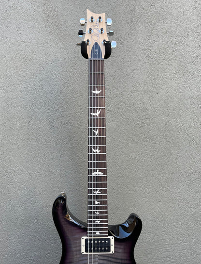 Paul Reed Smith PRS CE 24 Semi Hollow *Custom Color* Smoked Purple Burst Black Wrap