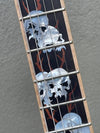 2003 McNaught Phoenix Signature Series Rattlesnake Double Diamond Quilt Skull Pile Inlays