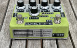 Shin's Music Dumbloid 335 with Boost Light Green Suede