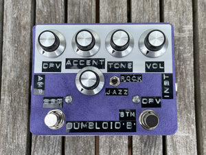 Shin's Music Dumbloid BTM with Boost Purple Suede