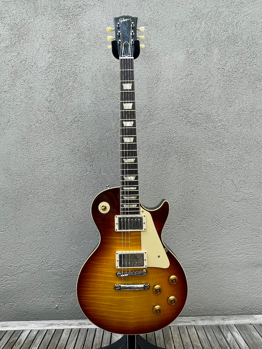 2021 Gibson 60th Anniversary Les Paul 1959 R9 Reissue Slow Iced Tea Fade