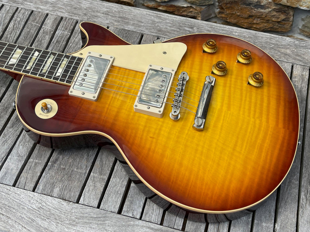 2021 Gibson 60th Anniversary Les Paul 1959 R9 Reissue Slow Iced Tea Fade
