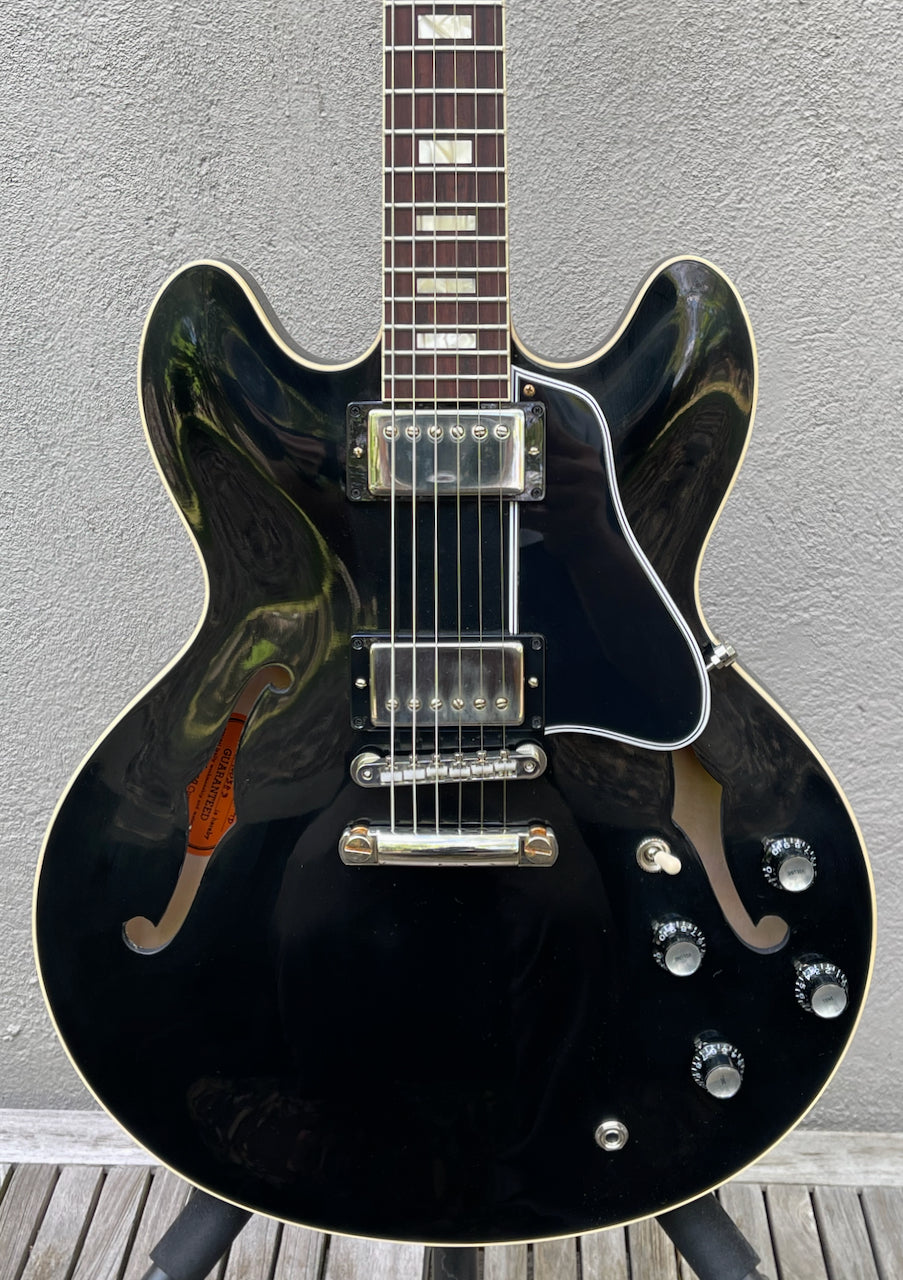 2020 Gibson 1964 ES-335 Block *Custom Color* Ebony VOS
