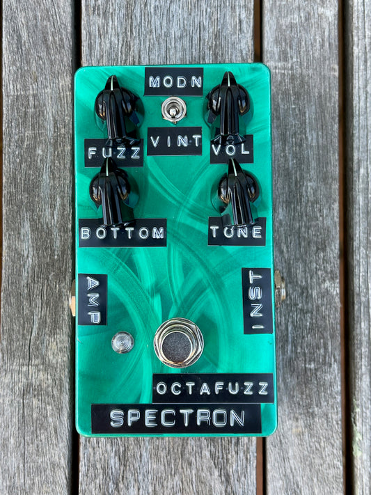 Shin’s Music Spectron Vintage Style Octafuzz Green Scratch