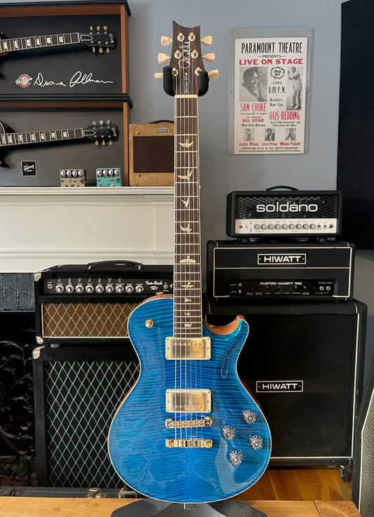 Paul Reed Smith PRS McCarty Singlecut 594 10 Top Aquamarine