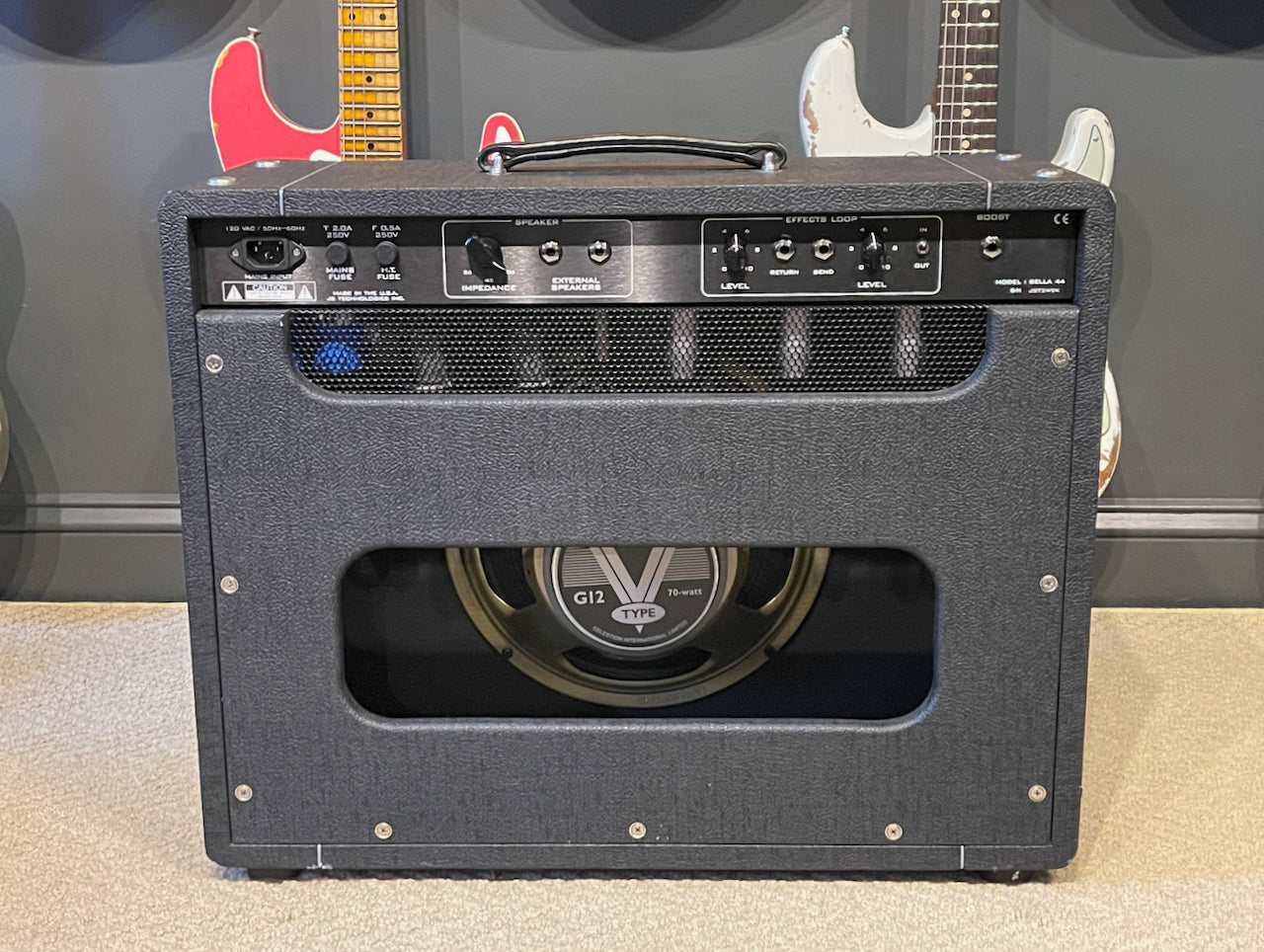 Suhr Bella NR 1x12 Combo Black Tolex