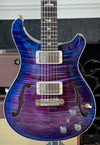 Paul Reed Smith PRS Hollowbody II Piezo 10 Top Violet Blue Burst