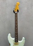 2013 Fender Custom Shop Heavy Relic 1960 Stratocaster LTD Floyd Rose White Lightning/Surf Green