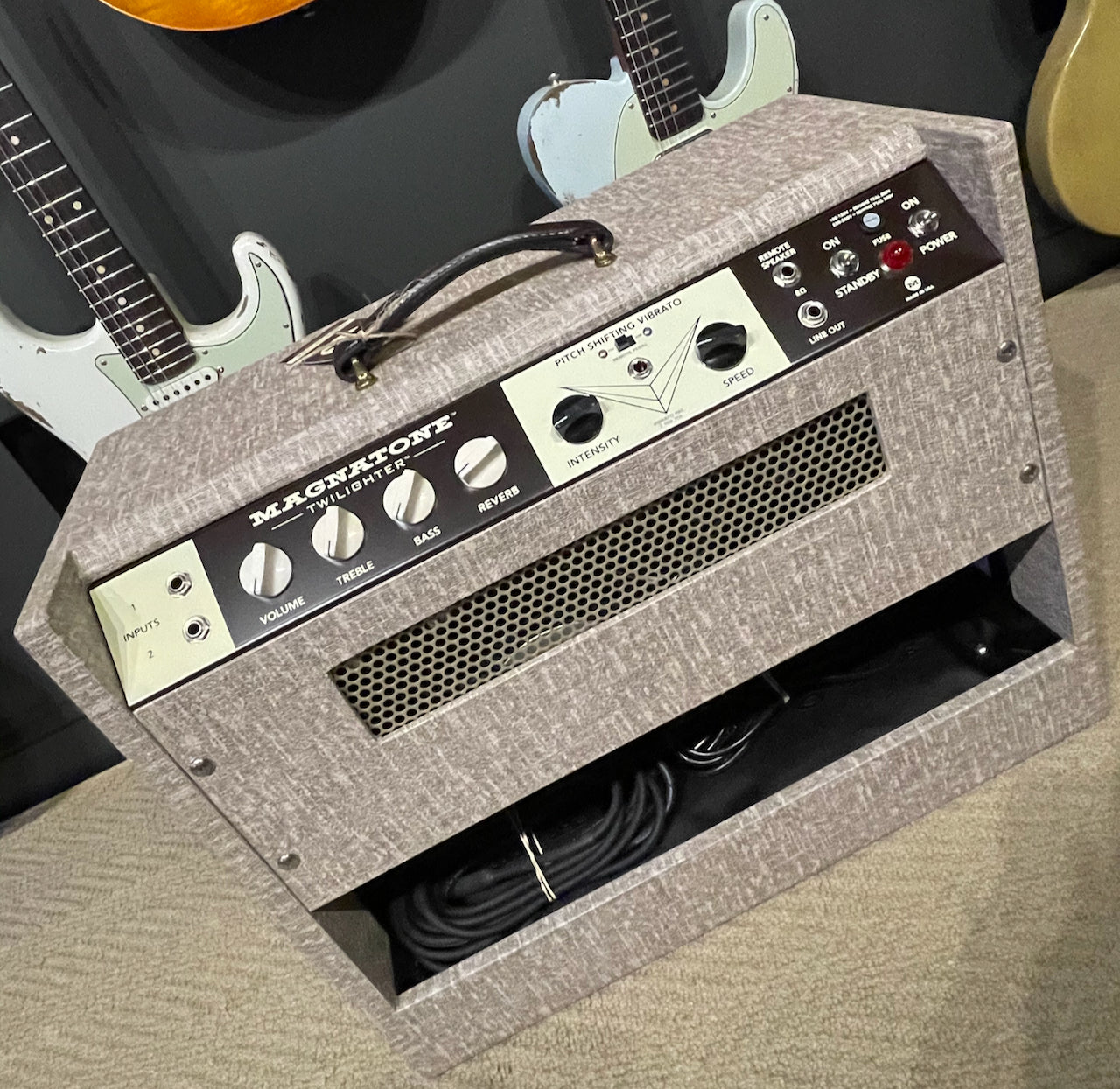 Magnatone Twilighter 1x12 Combo *Custom Color* Fawn with Wheat Grill