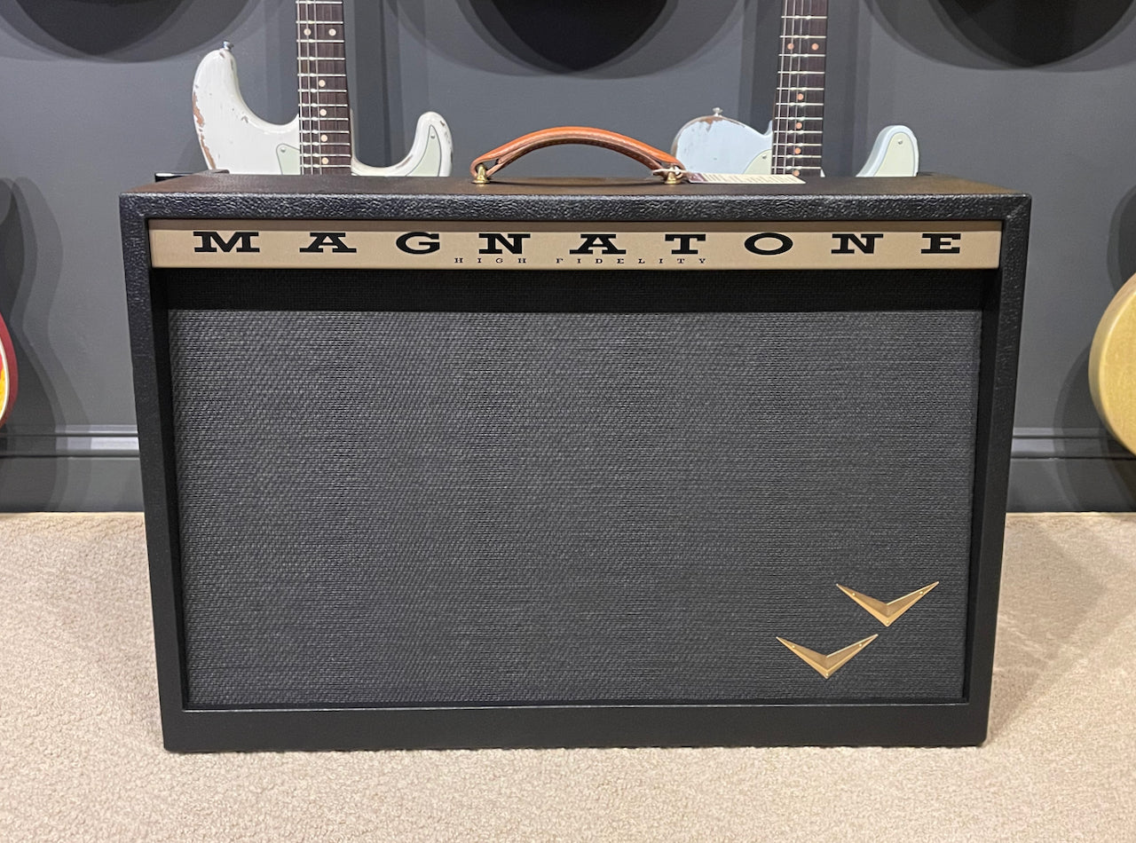 Magnatone Twilighter Stereo 2x12 Combo *Custom Color* Black Tolex with Black Cane Grill