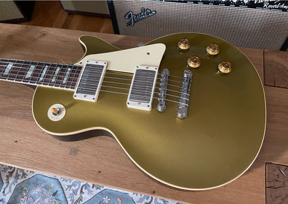 2021 Gibson 1957 Les Paul Standard Reissue R7 Goldtop VOS Double Gold Darkback