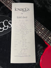 2021 Knaggs Kenai J Ferrari Red Relic Signed