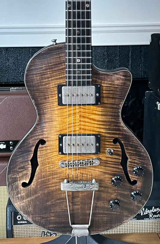 2019 Wide Sky P125 Cutaway Hand Rubbed Tobacco Burst