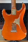 2021 Xotic XSC-2 Heavy Aged Candy Tangerine & Mastergrade Roasted Maple Neck