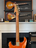 2021 Xotic XSC-2 Heavy Aged Candy Tangerine & Mastergrade Roasted Maple Neck