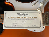 2021 Xotic XSC-2 Heavy Aged Candy Tangerine & Mastergrade Roasted Maple Neck