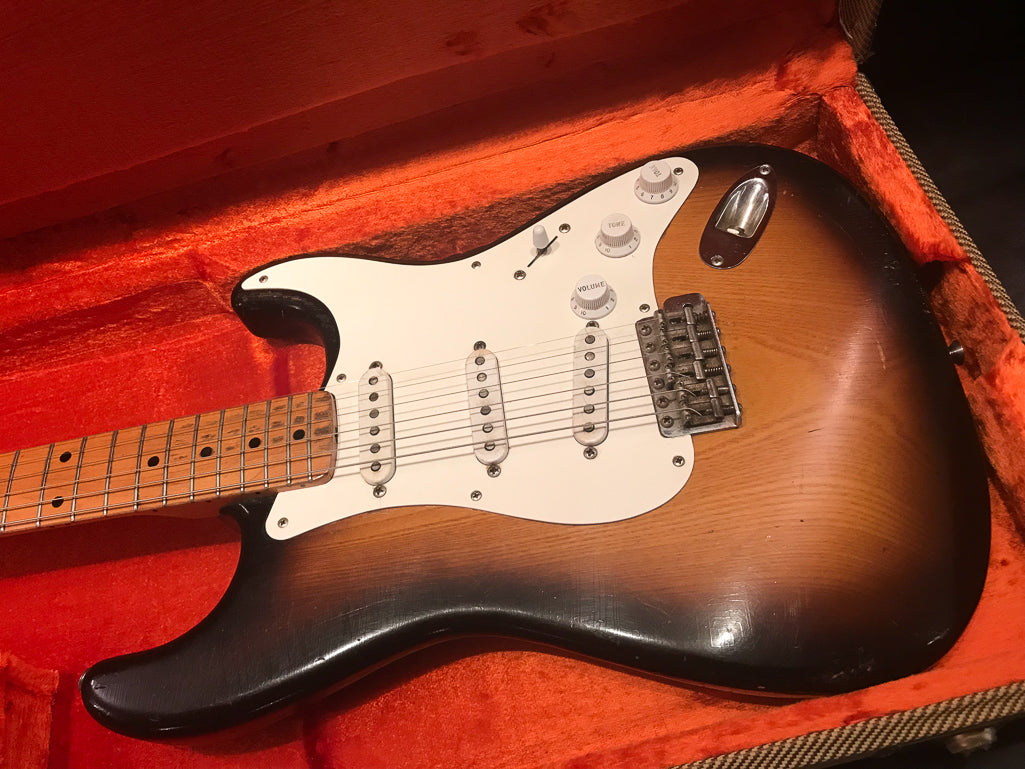 1955 Fender Stratocaster Two Tone Sunburst
