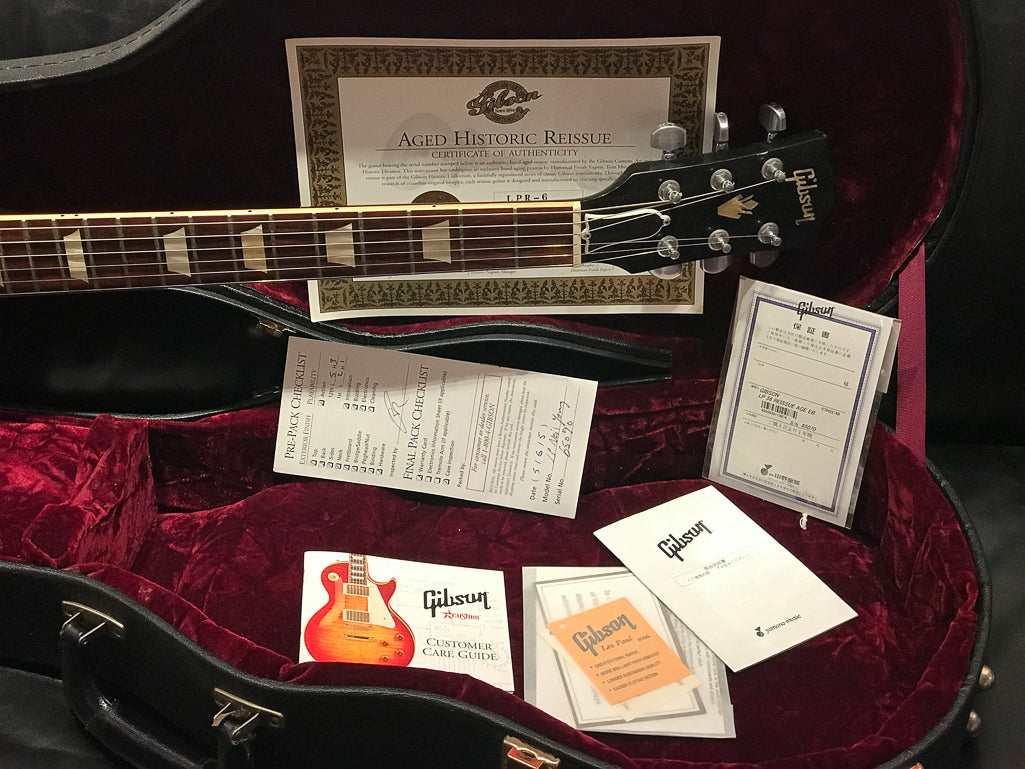 2005 Gibson '56 Les Paul Neil Young Aged Historic Old Black Tom Murphy Yamano