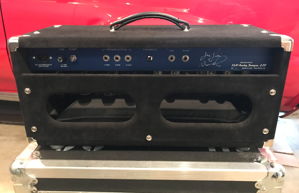 2006 Two Rock Sterling Signature Black Suede/Vox Grill Cloth